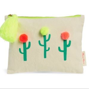Meri Meri Pompom Cactus Large Canvas Pouch